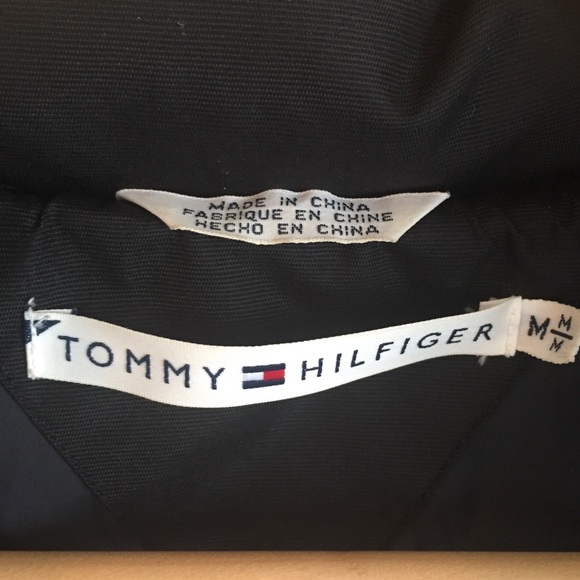 Tommy Hilfiger down and feathers puffer coat Sz M - Picture 8 of 8